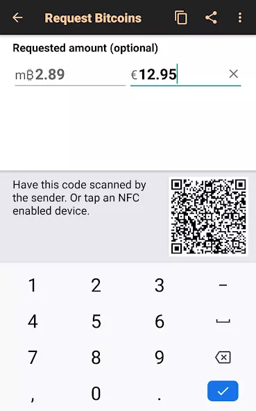Bitcoin Wallet (Биткоин кошелёк) скриншот 3