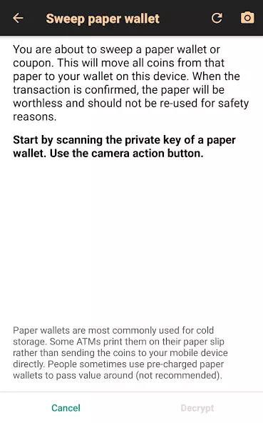 Bitcoin Wallet (Биткоин кошелёк) скриншот 5