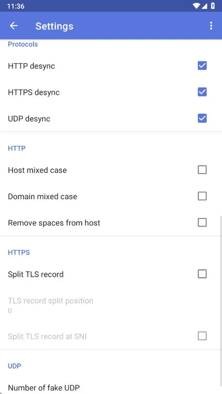 ByeByeDPI скриншот 5
