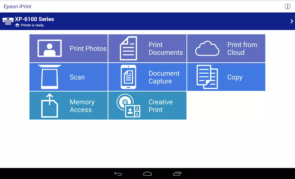 Epson iPrint скриншот 6