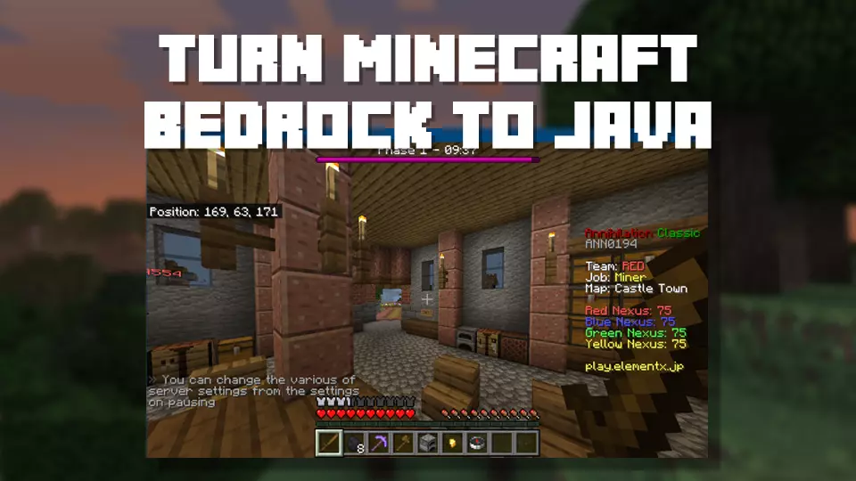 Java Edition UI for Minecraft скриншот 5