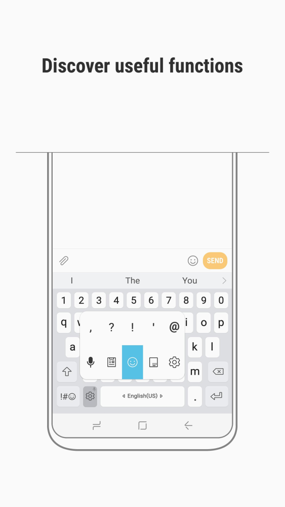 Клавиатура Samsung (Keyboard) скриншот 2