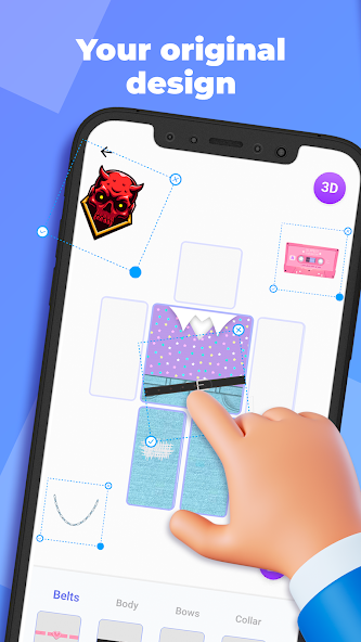 Makerblox – make create skins for Roblox (делать одежду в Роблокс) скриншот 2