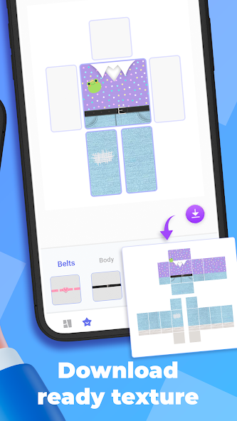 Makerblox – make create skins for Roblox (делать одежду в Роблокс) скриншот 3