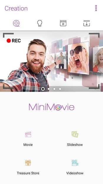 Редактор слайдшоу MiniMovie скриншот 1