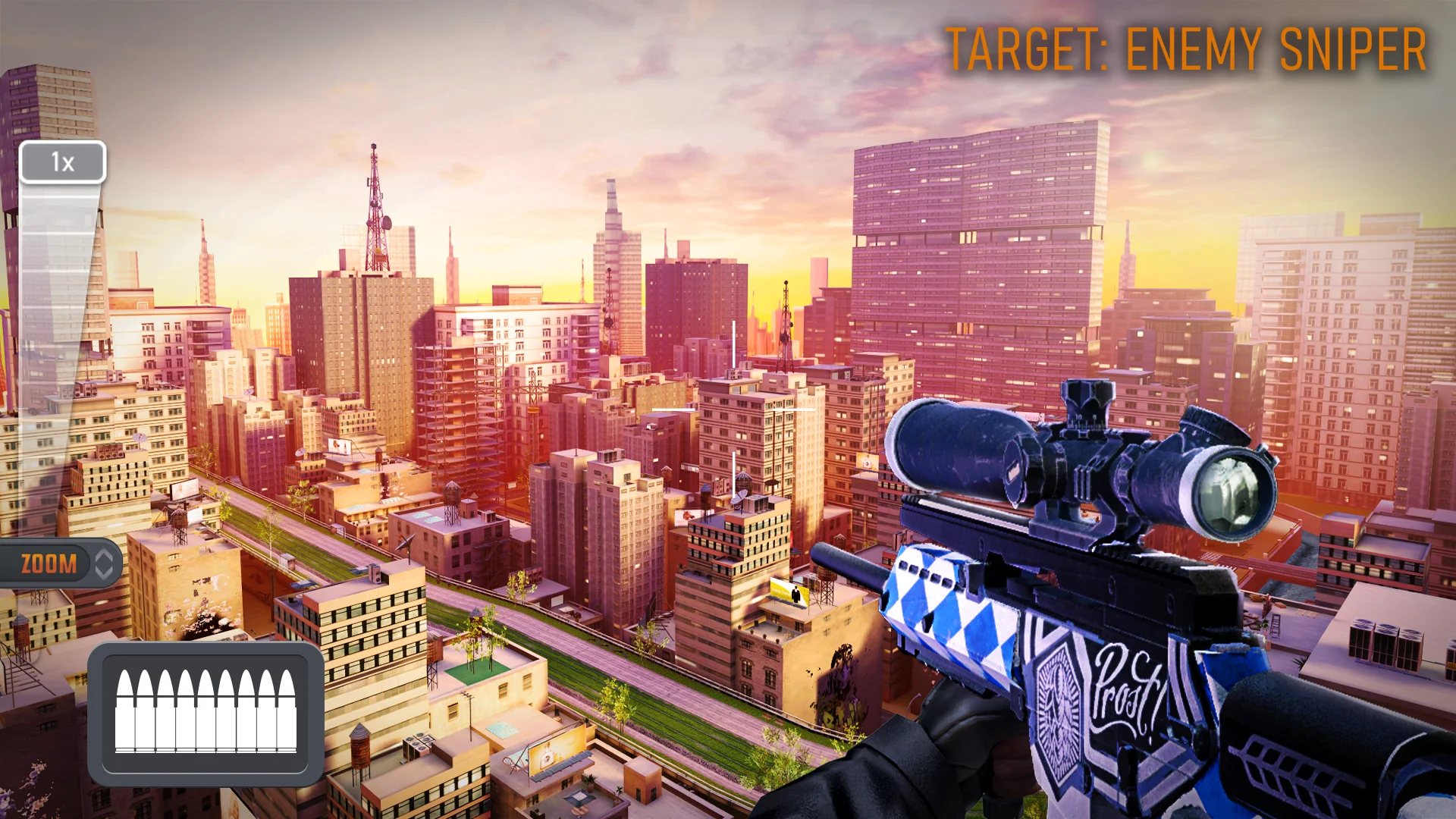 Sniper 3D (взлом) скриншот 5