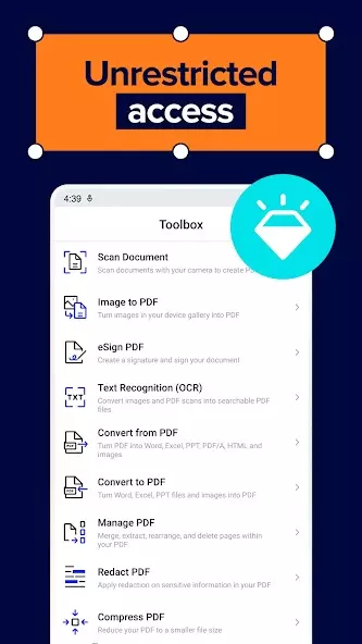 Xodo PDF ридер и редактор скриншот 4